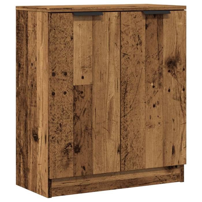 VidaXL Buffet vieux bois 60x30x70 cm bois d'ingénierie, meuble de rangement, meuble de rangement de cuisine, meuble de 856832