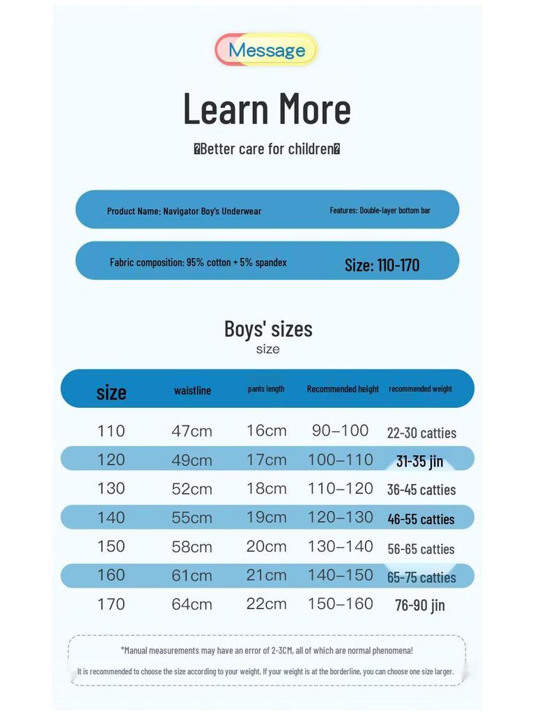 Langsha Boys' Cotton Boxer Briefs - Navigator 4-Pack