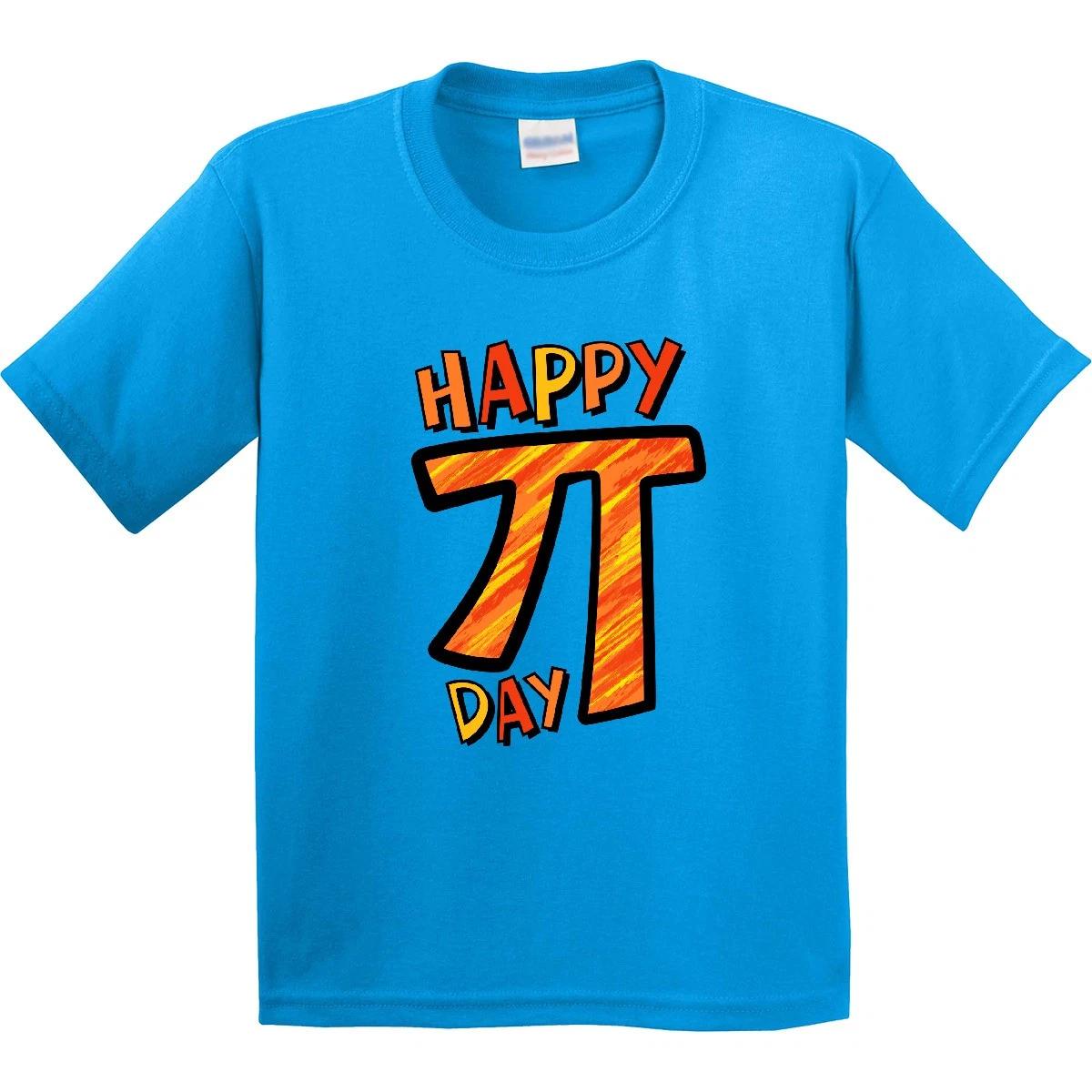 Inktastic Happy Pi Day Youth T-Shirt March 14th 3-14 3 14 Math Mathematics Stem 110