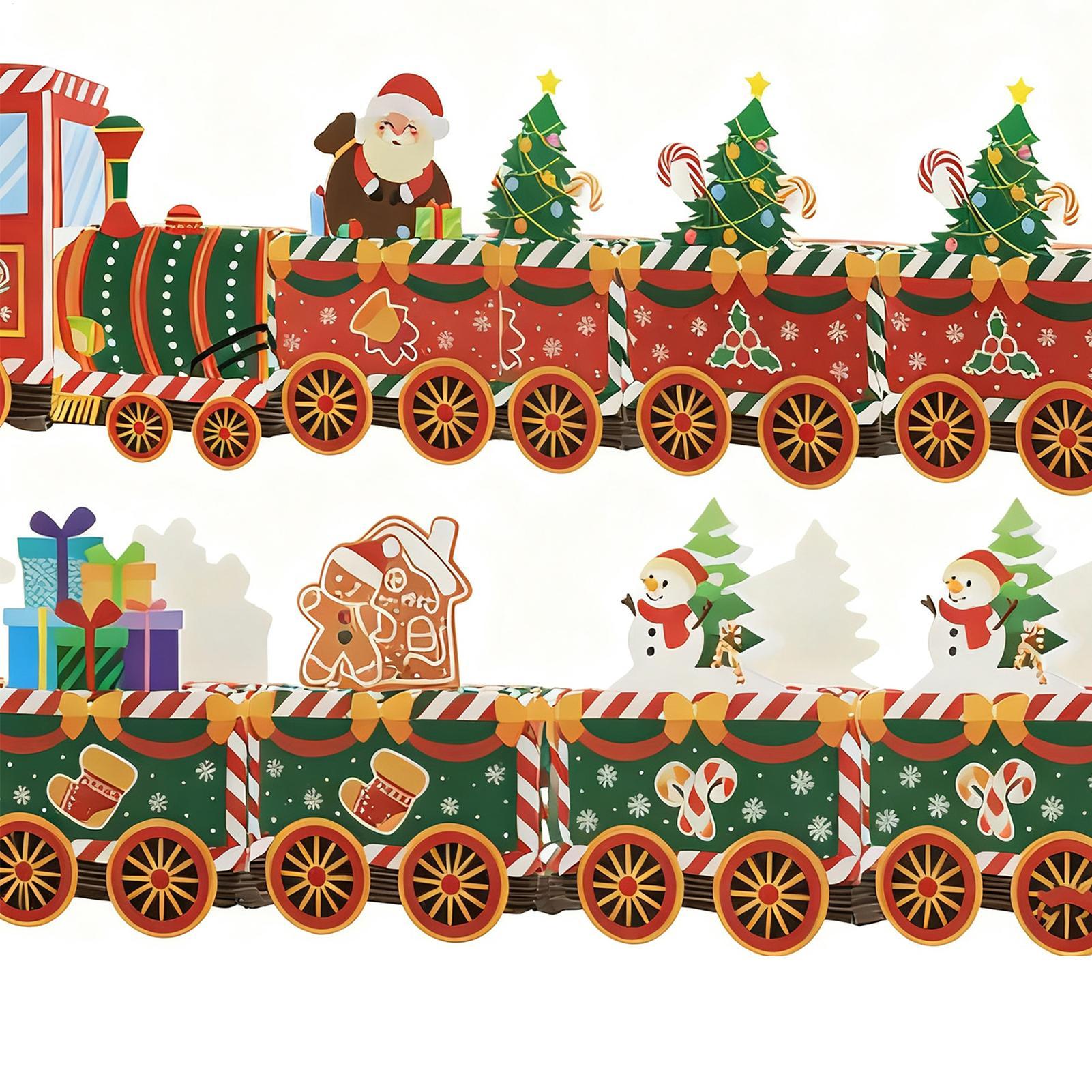 

Christmas Gift Box 24 Pieces Train Shape Multi Compartment Organizer Christmas Gift Storage Box For Kids Friends Home Offices other