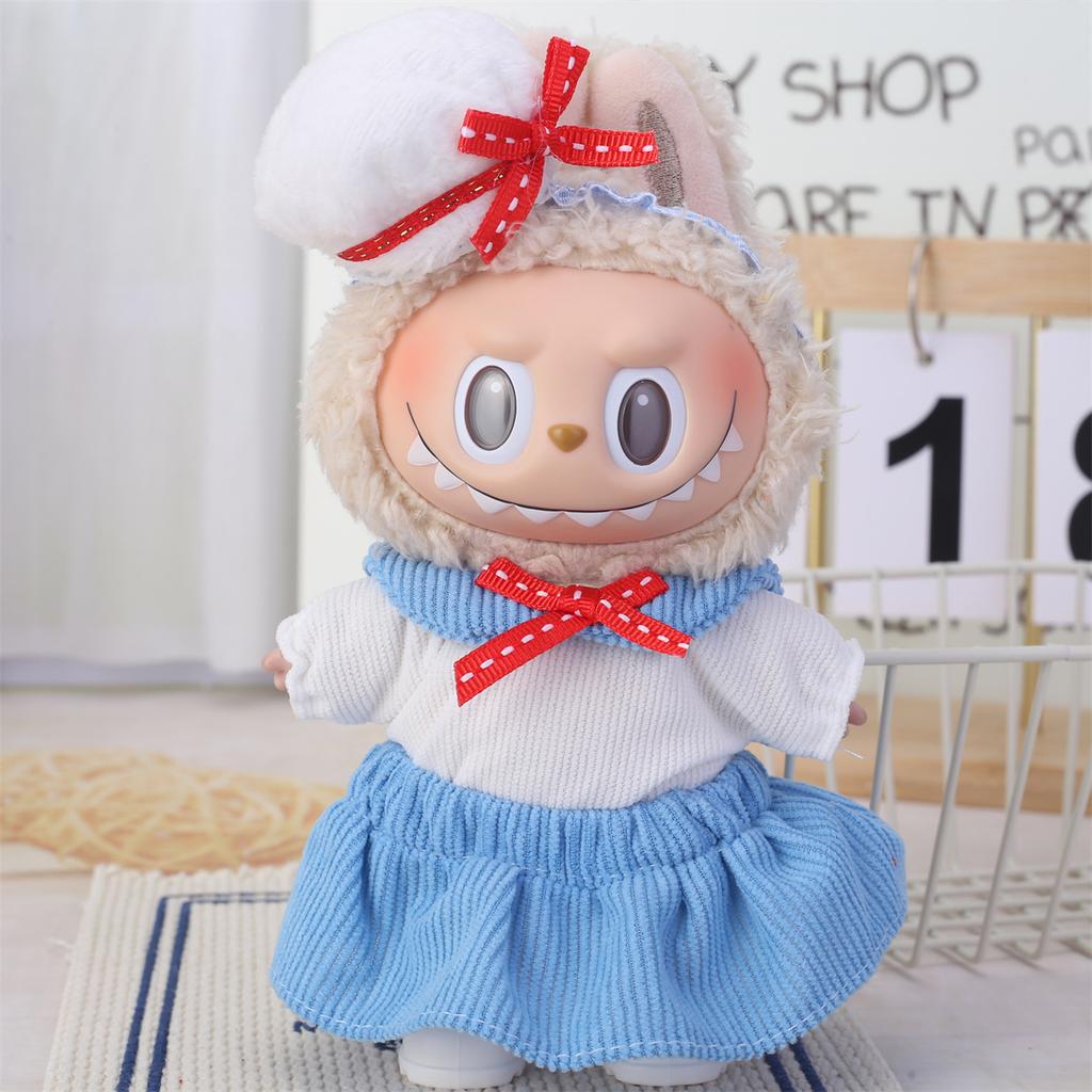 Labubu Baby Clothing Is Compatible with First, Second, and Third Generation 17cm Labubu Dolls