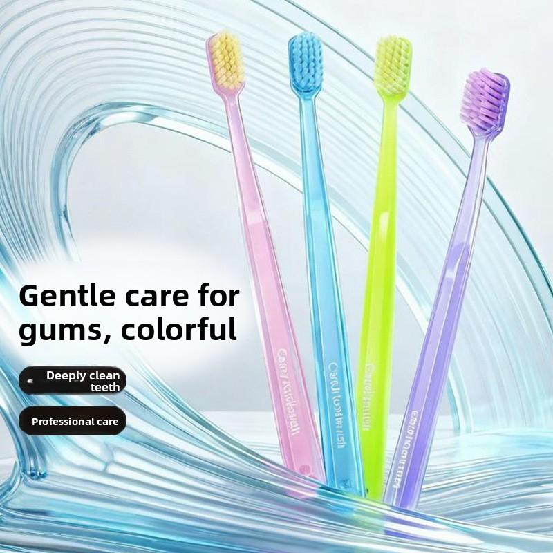 12Pcs Toothbrushes Soft Bristles Adult Household Teeth Cleaning Brush Oral Care