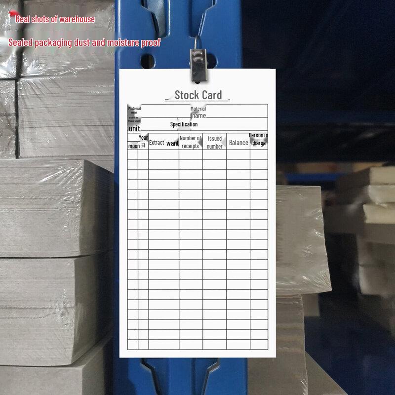 Abdo Double-Sided Thick Inventory Cards