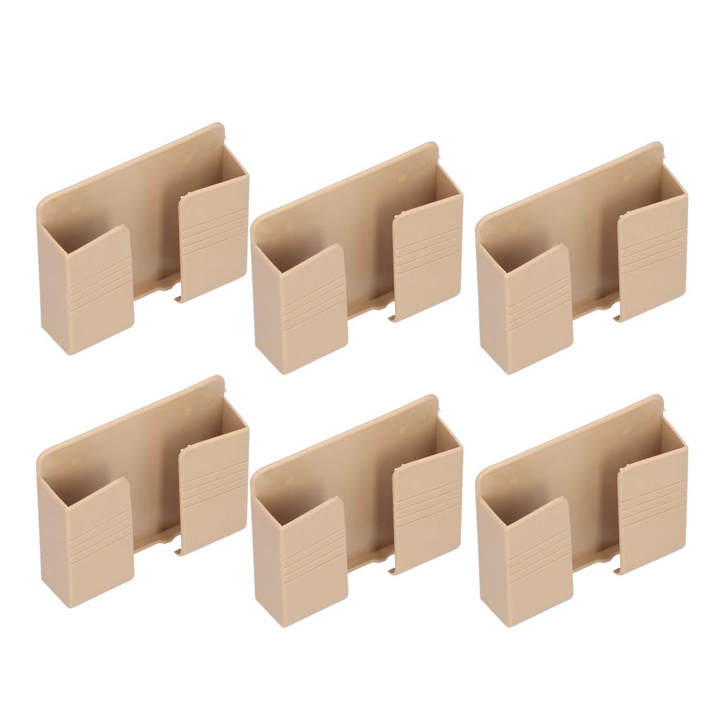 6Pcs Wall Mount Phone Holder   Adhesive Mobile Phone Charging Stand for Home Bedroom Bathroom