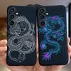 For Samsung Galaxy A25 5G 2023 Case Samsung A24 4G SM-A245F 4G Back Cover Soft Silicone TPU Coques Astrounaut Dragon Cool Bumper