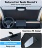 2026 Pour Tesla Model Y Juniper Model 3 Highland Pare-soleil Pare-brise Blocage Solaire Pliable Isolation Thermique Sac de Rangement Pare-soleil