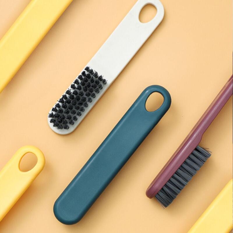 Stick cleaning brush for bathroom, kitchen, cleaning, sneakers, laundry, and laundry brush