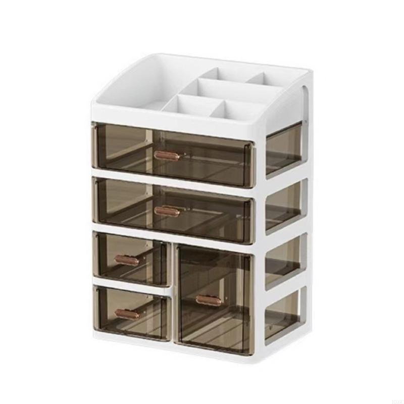 

Multiple Compartment Plastic Storage Box for Desk Decluttering and Space Optimization HX6C білий