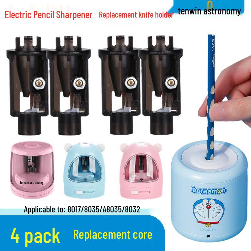 Astronomical Automatic Electric Pencil Sharpener with Refill Blade for Children and Students