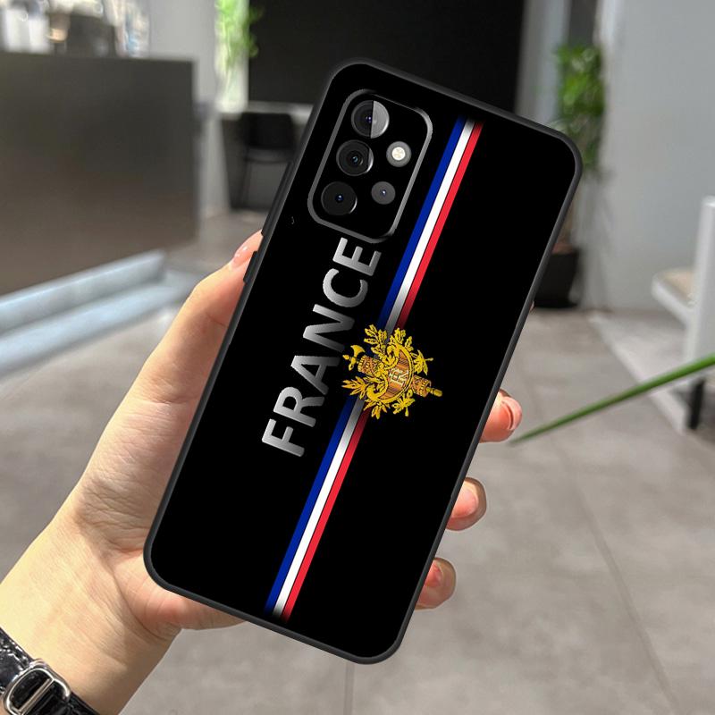 France Flag Case For Samsung Galaxy A32 A12 A22 A52 A35 A26 A16 A05 A55 A15 A54 A34 A14 A56 A36 A13 A53