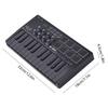 Rechargeable 25 Keys MIDI Keyboard Arranging Strike Pad RGB MIDI Assignable Knobs MIDI Keyboard Controller Beat Maker Machine