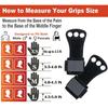 1pair Weightlifting Gloves Pull-up Auxiliary Belts Palms Protector Wrists Support Anti-slip Comfortable Gym Trainining Equipment