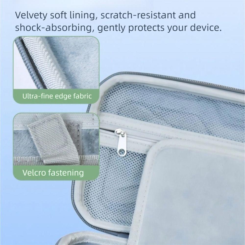 EVA Hard Shell Carrying Case Portable Gradient Color Game Console Storage Bag Drop-resistant Waterproof Game Console Box