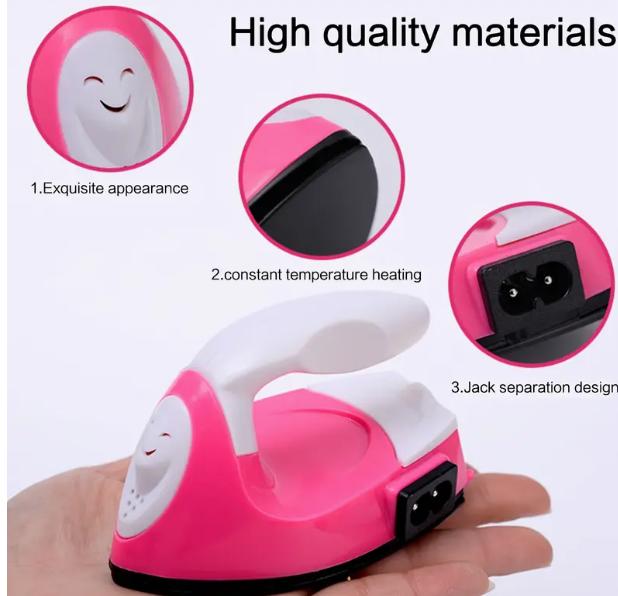 Pindou Mini Iron | Handmade Name Stickers/hot Stamping Machine Adapted To Compact and Portable Ironing Precise and Practical.