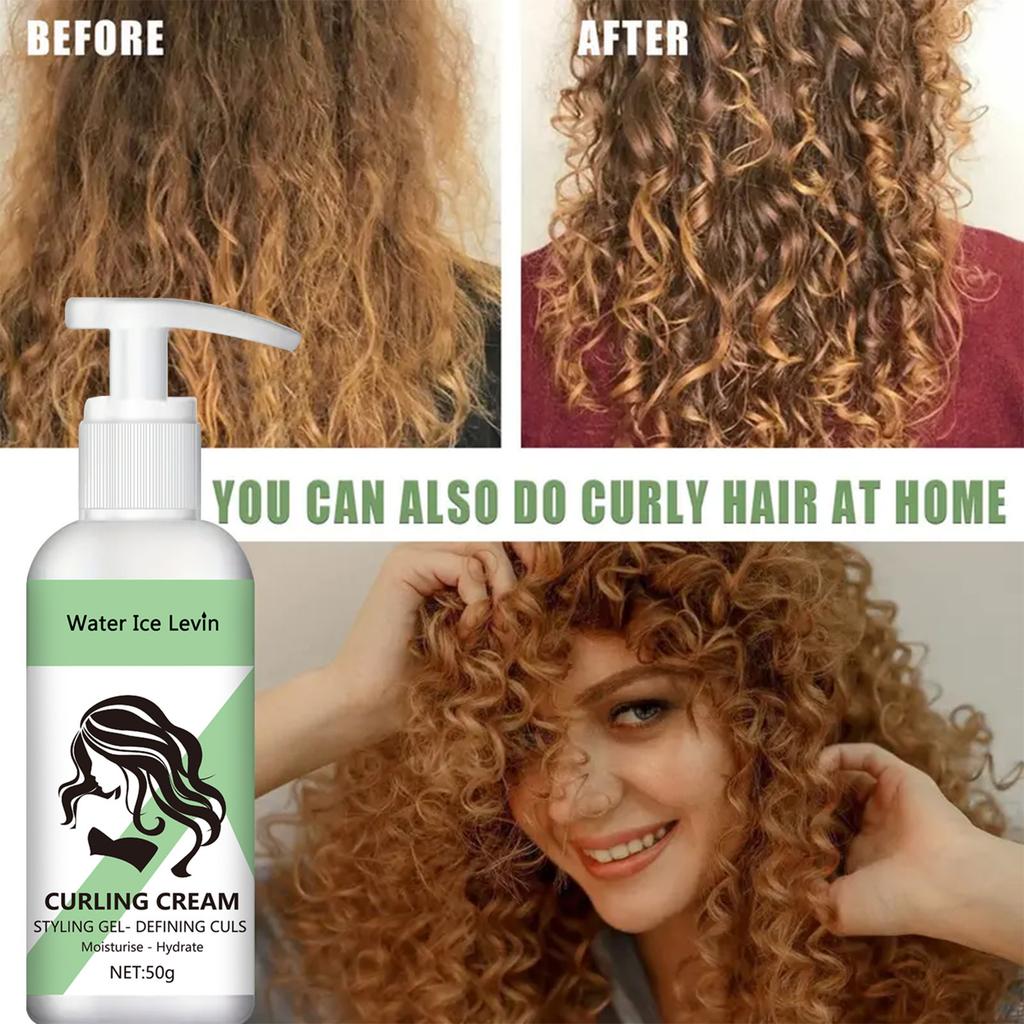 Protein Curl, Long-Lasting Styling And Moisturizing for Voluminous Curls.