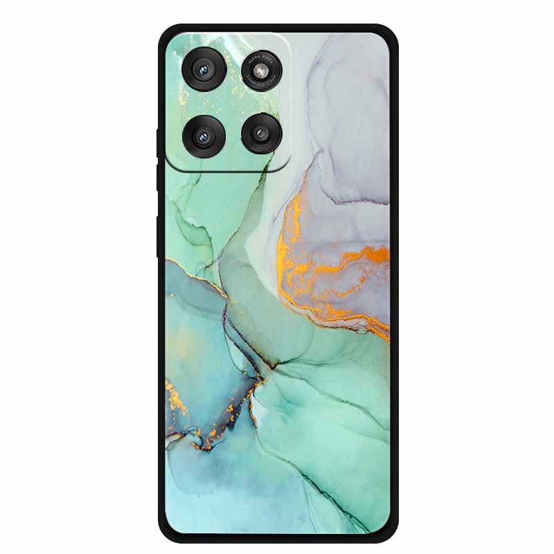 For Motorola Edge 60 Stylus Case Marble Painted Silicone Back Cover Case for Edge 60 Stylus Case Back Coque Edge 60 Stylus Cases