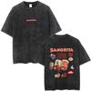 Legalize Marinara Food Funny Meme Washed T-shirt Sumer Casual Vintage Streetwear Cartoon Humor Oversized Tshirt Unisex