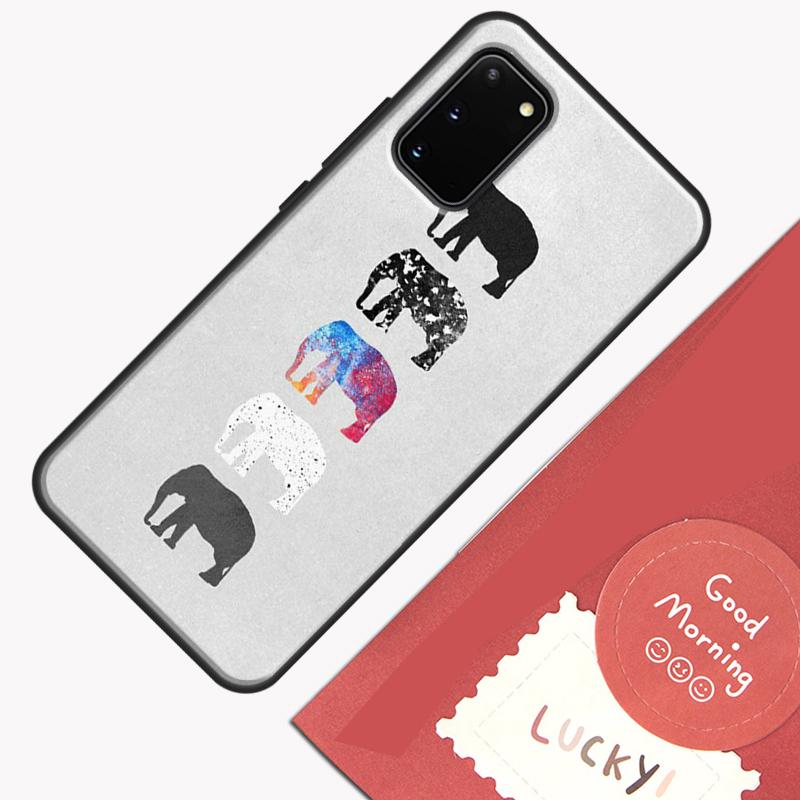 Cute Baby Elephant Phone Case For Samsung Galaxy S25 S26 Ultra S20 S21 S22 S23 S24 Plus S9 S10 S25 FE Cover Shell