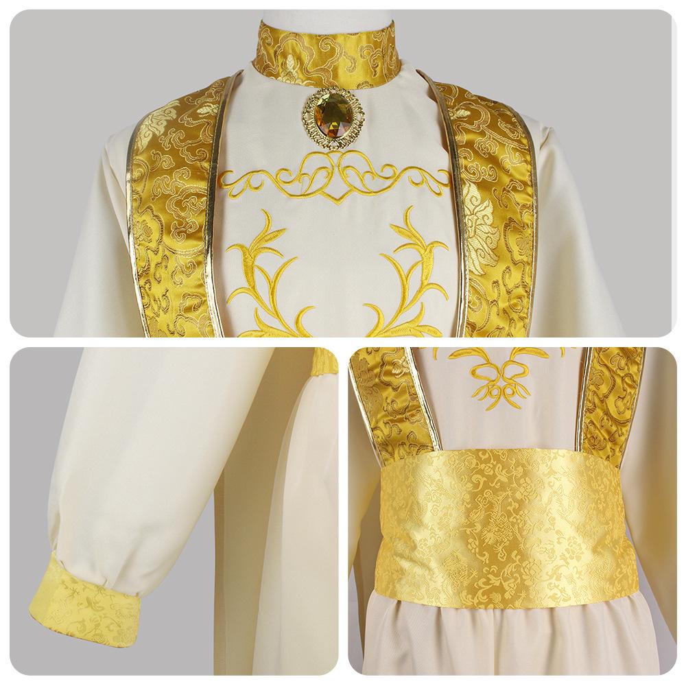 Costume da Cosplay Principe Aladdin: Spettacolo teatrale Le mille e una notte e Costume di Halloween