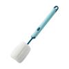 Rotating Sponge Bottle Brush for Cleaning Baby Bottles and Narrow Containers with 360 Degree No Dead Angle Cleaning Function and Soft Durable Bristles