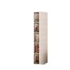 Multi-Layer Narrow Gap Storage Cabinet for Bathroom or Kitchen