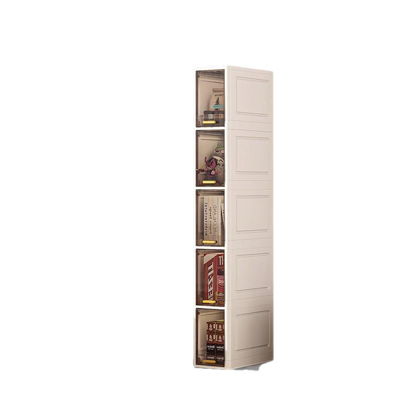Multi-Layer Narrow Gap Storage Cabinet for Bathroom or Kitchen