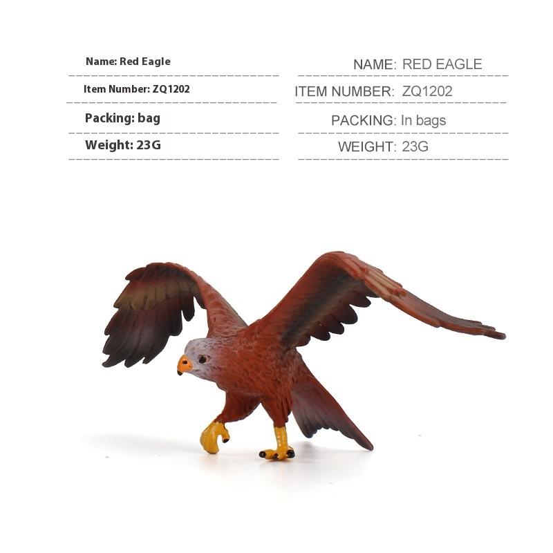 Wildlife Children's Science Education Cognitive Bird Model Simulation Owl Woodpecker Carving Ornament Toy