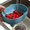 Kitchen Sink Drain Basket Elephant Drain Basket Multifunctional Home Kitchen Living Room Vegetable and Fruit Washing Baske