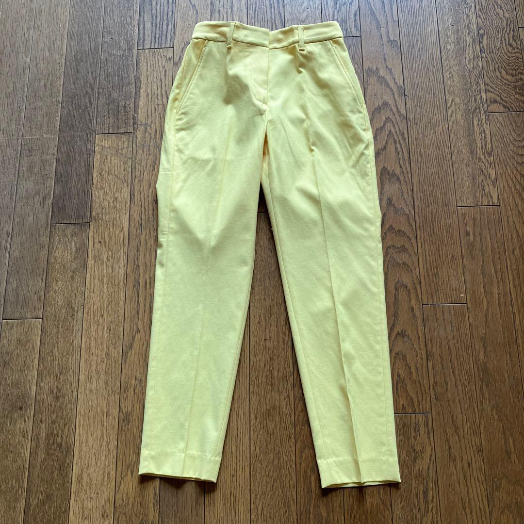 Try-on only Plaste stick pants yellow xxs