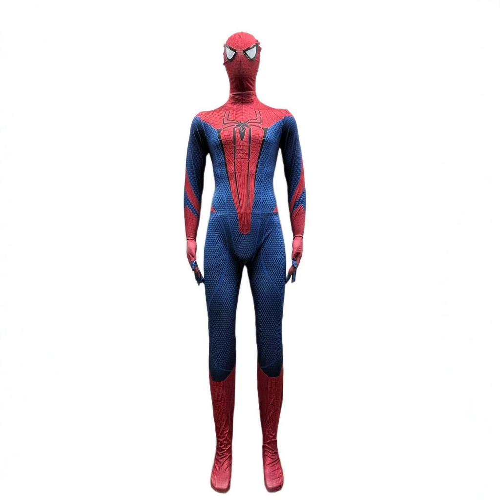 Spider-Man Cosplay Extraordinary Peter Parker One-piece Three-dimensional Tights Cos Costume Halloween Costume