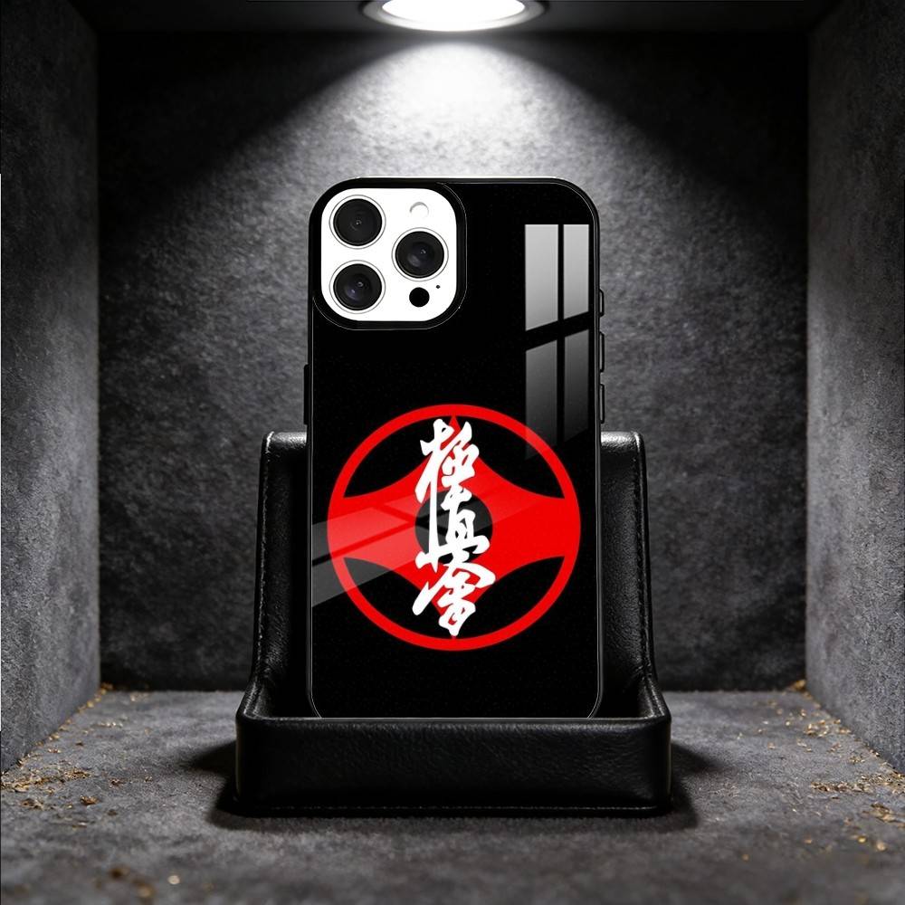Kyokushin Karate Symbol Phone Case For iPhone17,16,15,14,13 Plus,Pro Max Magnetic For Magsafe Wireless Charging iPhone17