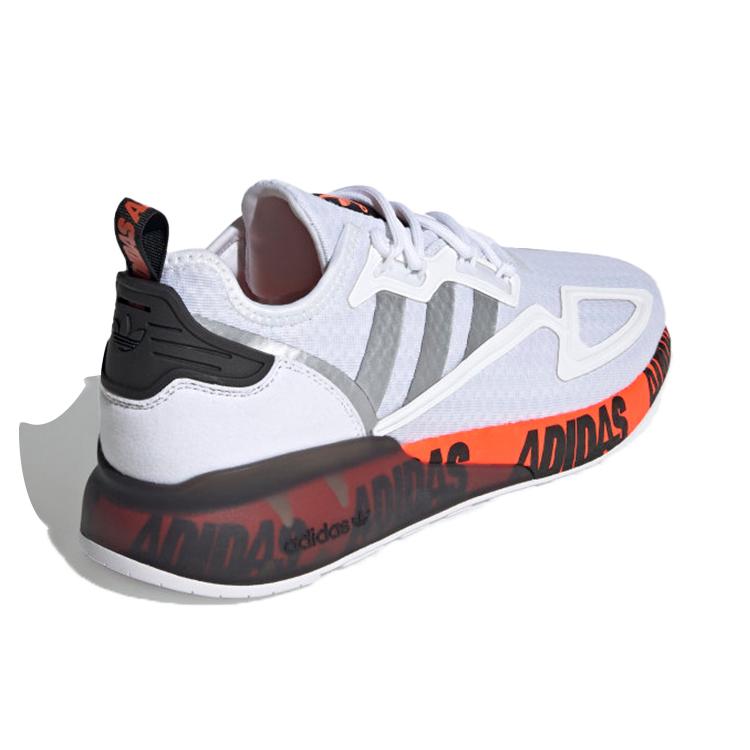 adidas Zx 2K Boost 'Grafică cu Logo Îndrăzneț - Alb' FX7030