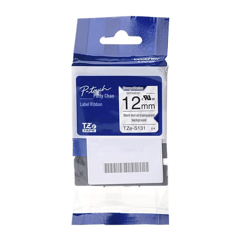 Brother TZe-233 12mm Label Tape CN plug (adapter included)