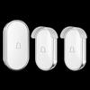 Wireless Waterproof Music Doorbell with AC Adapter - Long-Range Digital Door Chime for Home 