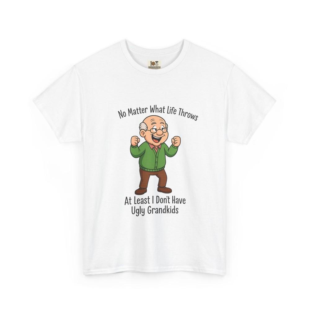 

Funny Grandpa Tee,Unisex Heavy Cotton Tee,Gift for Grandparents,Humorous T-Shirt M