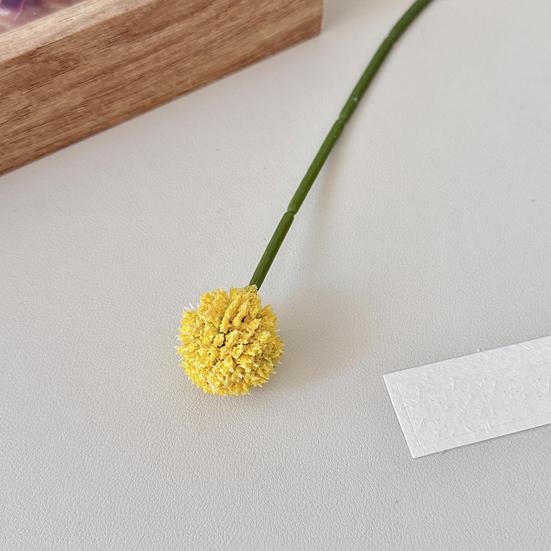 Simulierte Löwenzahnblütenzweige Künstliche Löwenzahnpflanzen für Heim-Büro-Party-Dekorationen DIY-Blumenarrangements