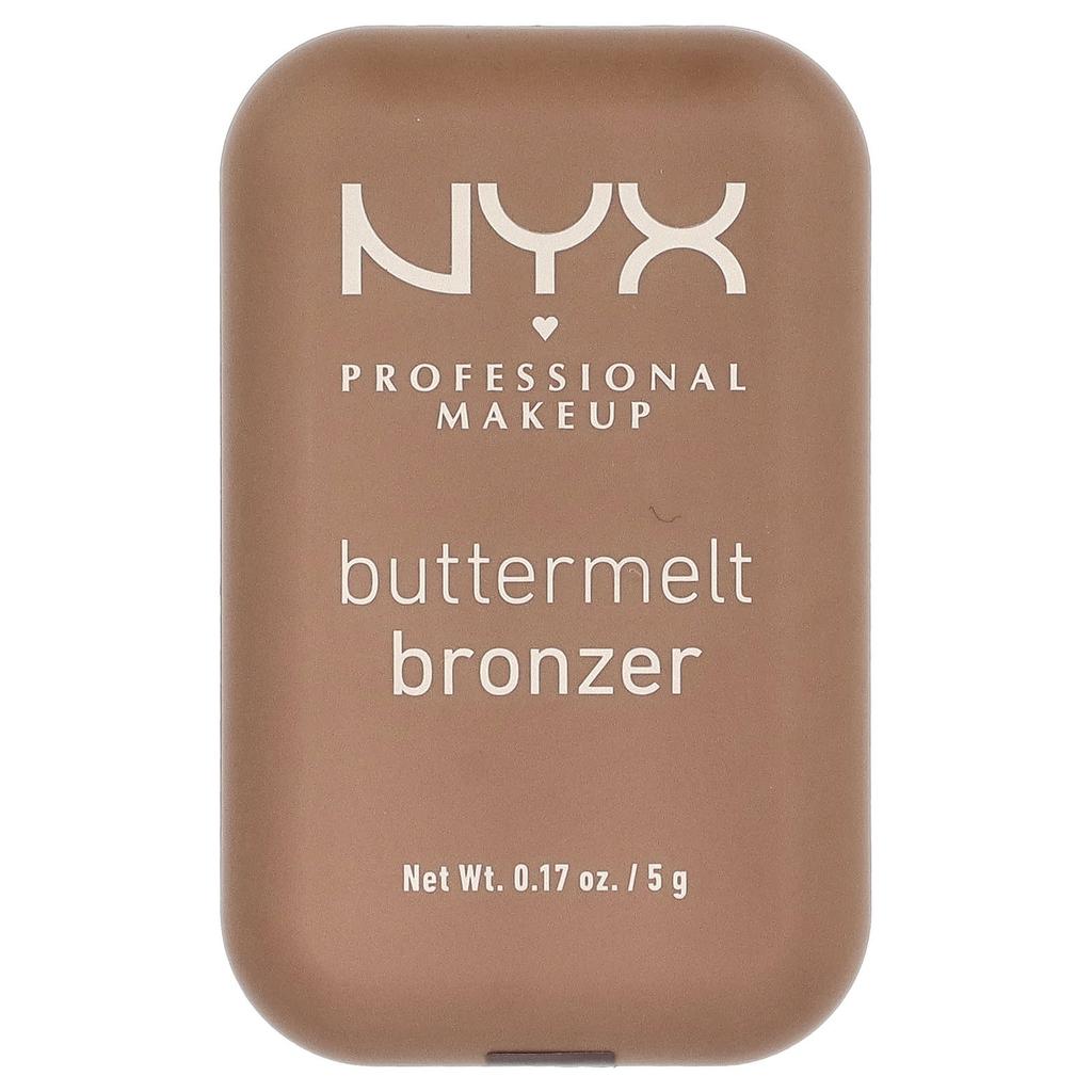 NYX PROFESSIONAL MAKEUP Buttermelt Bronzer, 02 All Buttard Up, 5g (0.17oz)
