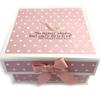 Les Trésors De Lily [M3995] - Set de 3 boîte gigognes 'Belle Epoque' beige rose
