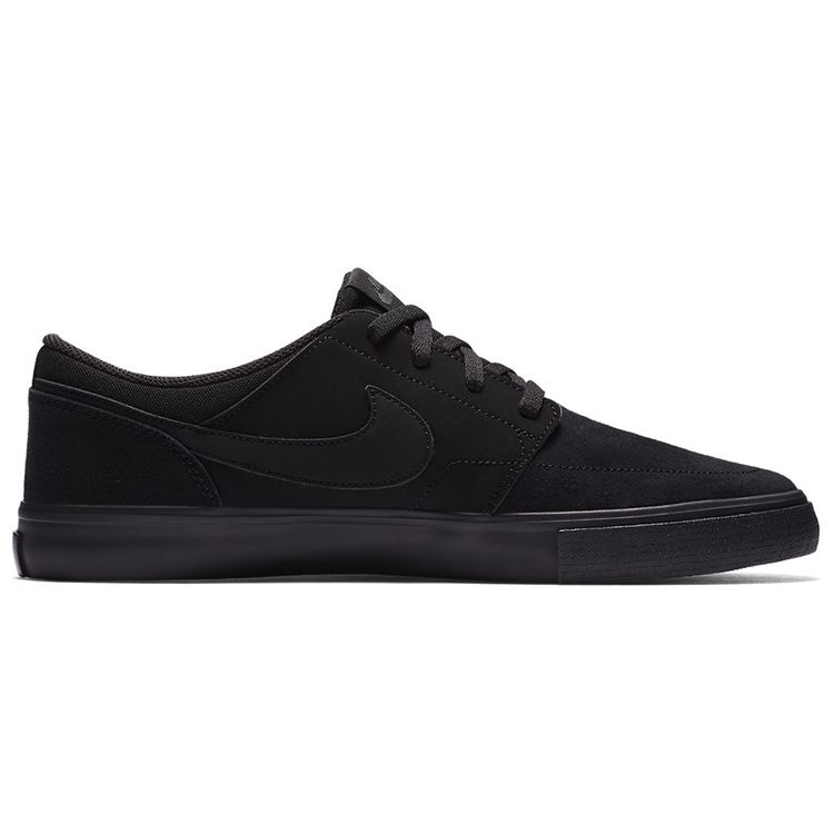 Nike SB Portmore II Solar 880266-002 Schwarz Anthrazit Herren Skateboard-Schuhe