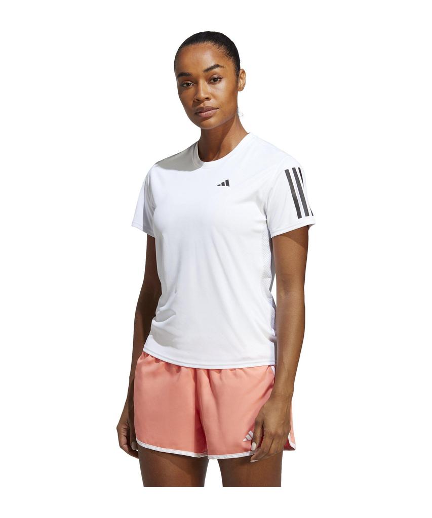 Adidas Own The Run Tee T-shirt breathable reflective details White
