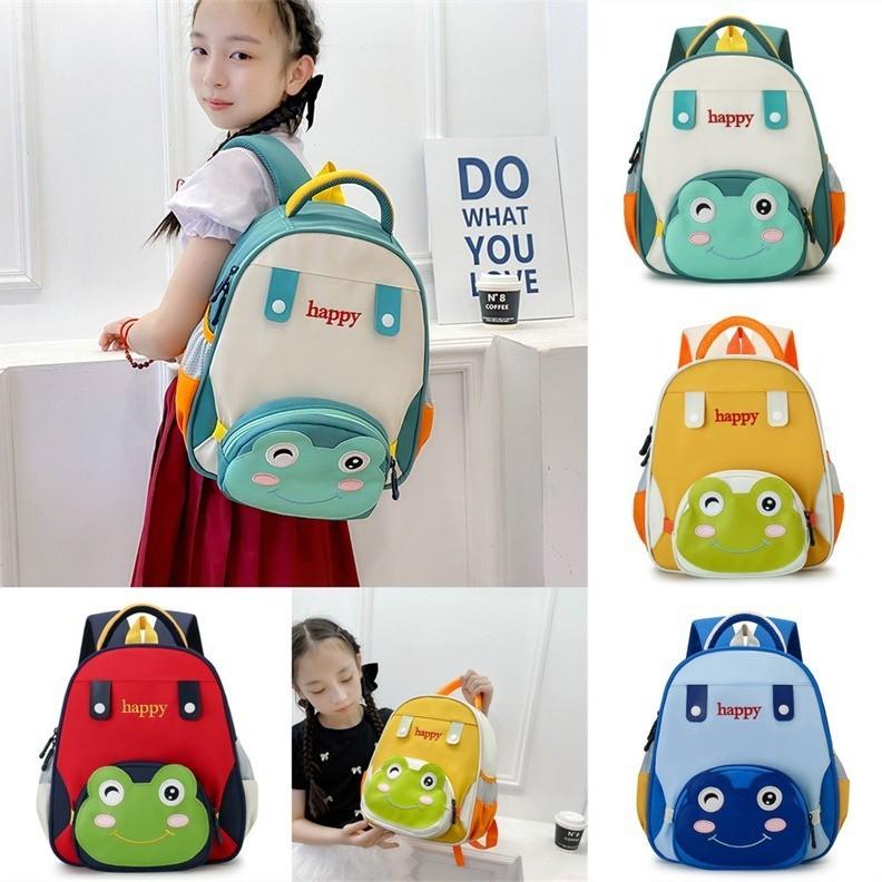 New 2024 Large Capacity Cartoon Kindergarten Backpack Breathable Nylon For Boys And Girls