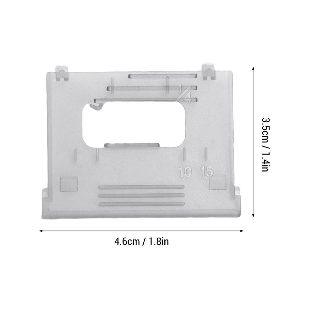 2PCS Transparent Bobbin Cover Plate Slide Plate Plastic Bobbin Cover Plate  Sewing Machine