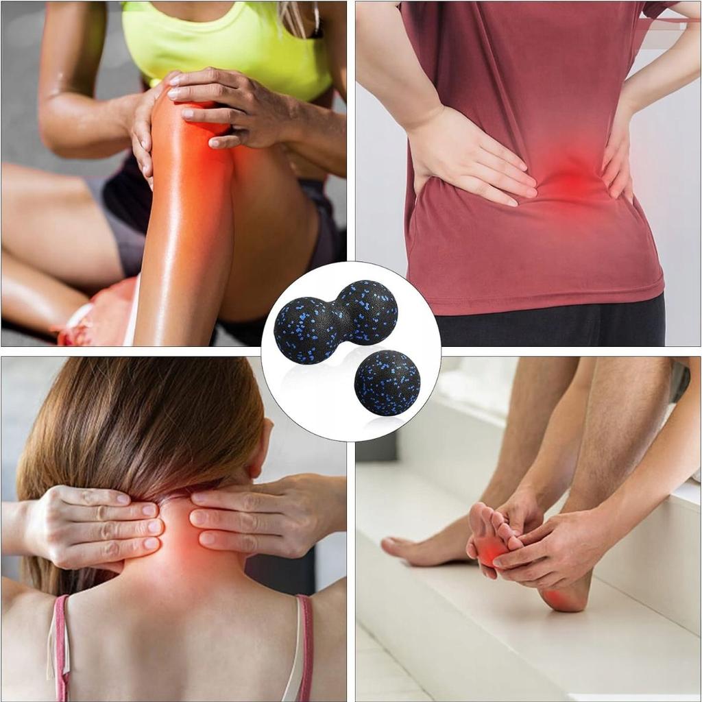 Roller Ball Roller Duoball For Massage Rolling Body Back Legs Arms Epp