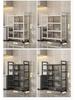 Multi-Layer Kitchen Microwave and Vegetable Storage Rack