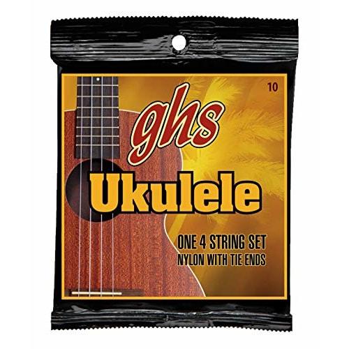 Ghs Standard Ukulele Strings, Clear Nylon #10