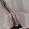 Sexy Underwear Stockings, Hand-torn Ultra-thin Disposable Black Stockings, Sexy Lace Women's Fun Meat Stockings