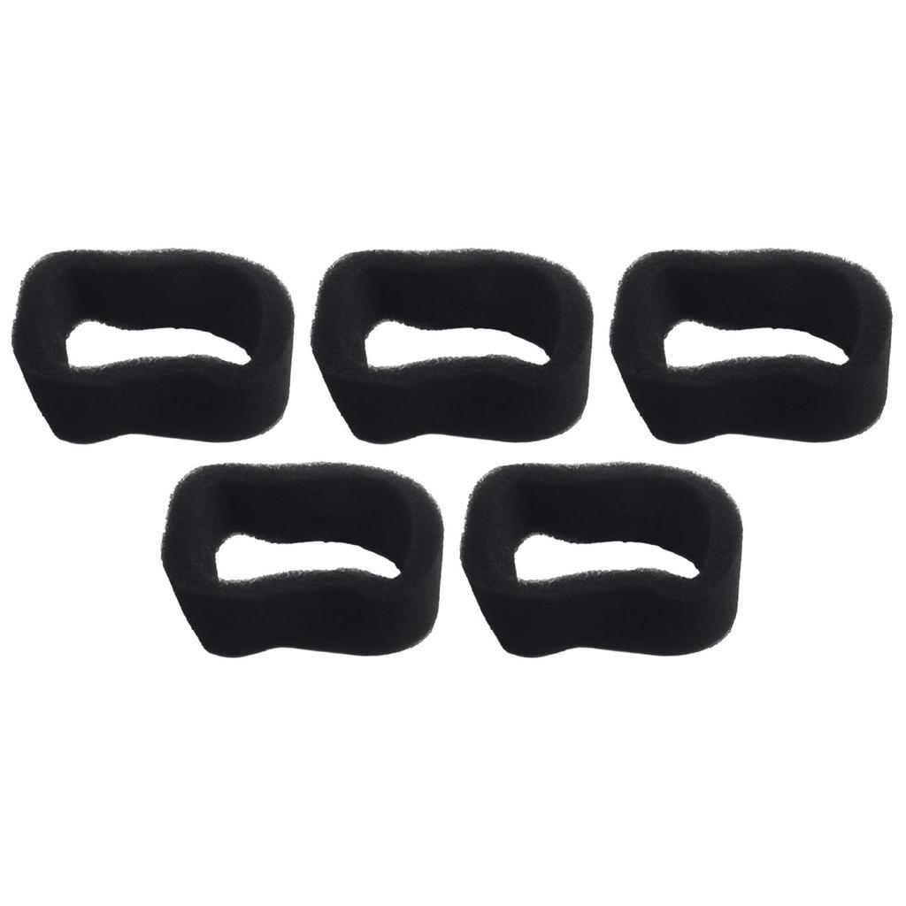 Black Filter Sponge Sponge 5Pcs Air Filter Fits Kit For Various Strimmers