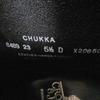 Pristine CROCKETT&JONES Ankle boots CHUKKA Dark navy Suede leather mens 5.5 Used