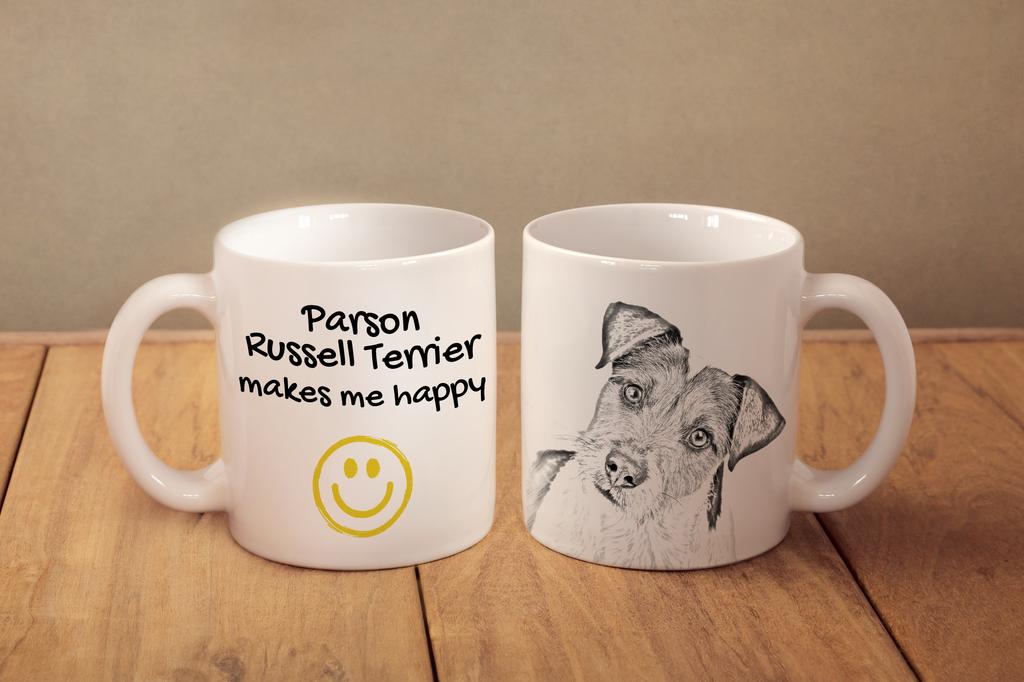 Parson Russell Terrier - Cup with a Dog, Cheerful Cup for a Dog Lover, Personalized Gift from the Art-Dog Brand