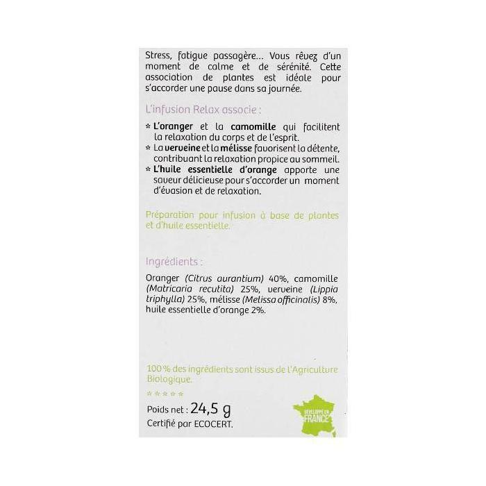 Vitavea - BioNutrisanté - Infusion Relax - 20 Sachets